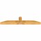 Ekena Millwork Portland Rough Sawn Timber Gable Bracket, Western Red Cedar, 84"W x 17"H x 6"D x 6"F, 5/12 Pitch GBW084X17X0606POR00RWR - alternate 3